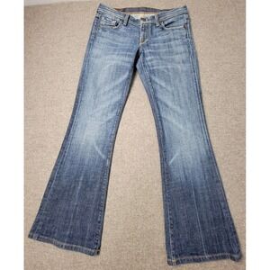 Citizens of Humanity Women's Jeans Flare Blue Low Rise Size 27